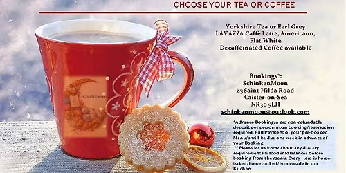 Christmas Special Afternoon Tea or German Afternoon Coffee