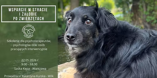 Wsparcie w stracie i \u017ca\u0142obie po zwierz\u0119tach