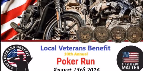 10th Annual Local Veterans Benefit Poker Run
