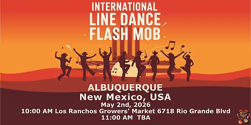 ABQ International Line Dance Flash Mob 