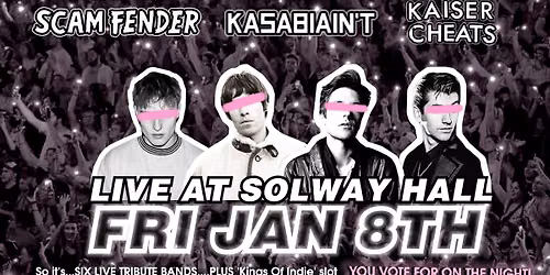 Scam Fender Tribute - Whitehaven Solway Hall - 8th January 2027