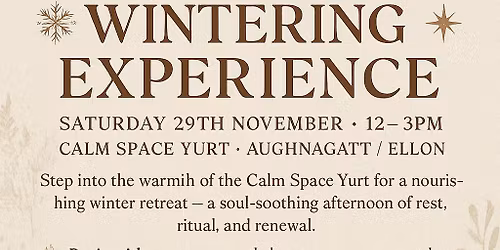 wintering at calm space yurt new date added