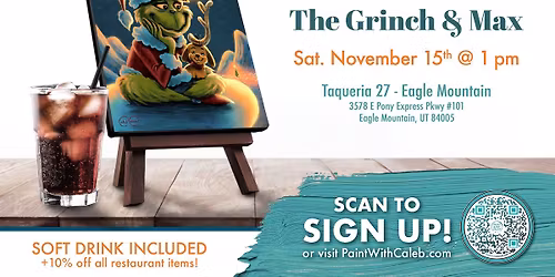 Paint Night - The Grinch and Max