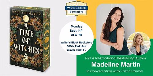 Madeline Martin 'A Time of Witches' Launch Party ft. Kristin Harmel
