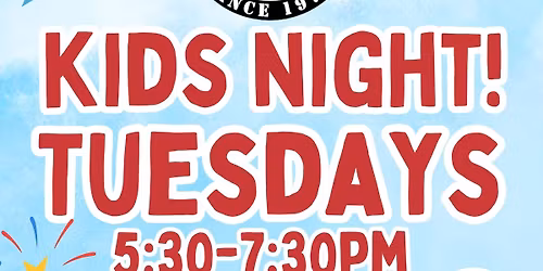 Davison Kids Night! - Tuesdays - Leo's Coney Island