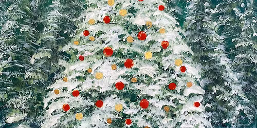 Join Brush Party to paint "Winter Wonderland" - Witney