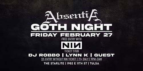 Goth Night - NIN After Party