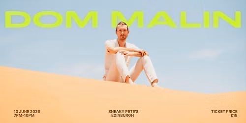 Dom Malin at Sneaky Pete's