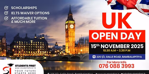 Study in UK Open Day