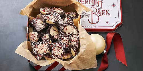 Peppermint Bark Tasting at Harry & David in Huntington