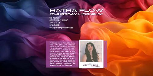 HATHA FLOW *THURSDAY MORNING* @ Lighthouse Community Yoga PDX