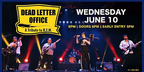 Dead Letter Office: A Tribute to REM at Jergels