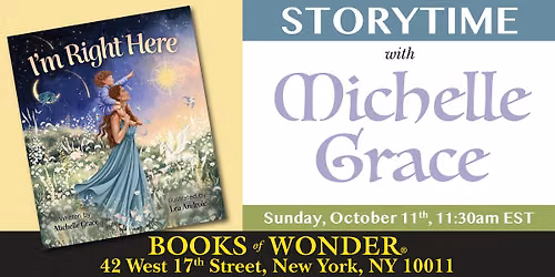 Storytime with the Author | MICHELLE GRACE