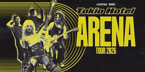 Tokio Hotel \u2022 Arena Tour 2026 \u2022 Wiener Stadthalle