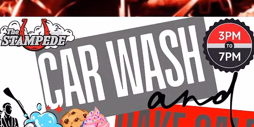 Stampede Car Wash and Bake sale at Lake Belton Barber Shop