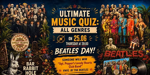 Ultimate Music Quiz: Beatles Day 25.06 EN+BG