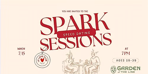 Spark Sessions: Modern Speed Dating Event (Ages 25-35)