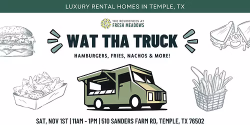 Wat Tha Truck Food Truck at Fresh Meadows Community