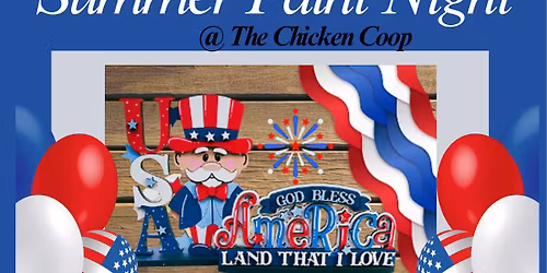 Summer Patriotic Paint Night! 