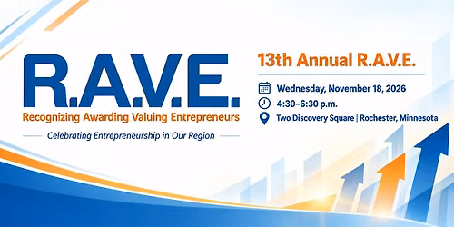 R.A.V.E. (Recognizing Awarding Valuing Entrepreneurs) Event