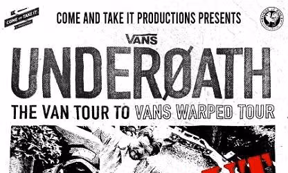 Underoath: The Van Tour to Vans Warped Tour at the House of Rock in Corpus Christi!