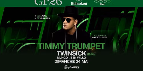 GP26: Timmy Trumpet & Twinsick — 950 rue Ottawa, Montreal, QC, Canada, Quebec H3C 1S4