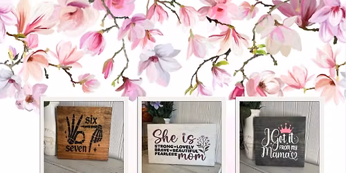 Mom & Me board painting at Coach\u2019s Corner 