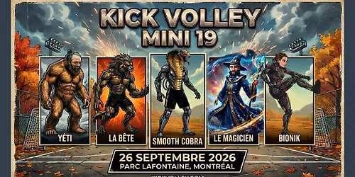 Kick Volley Mini 19