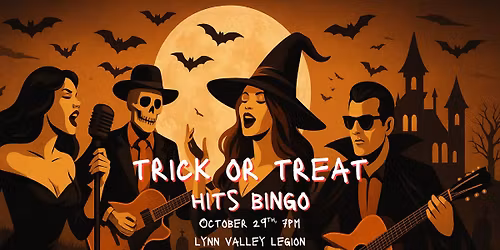 Trick or Treat Hits Bingo at the Lynn Valley Legion!