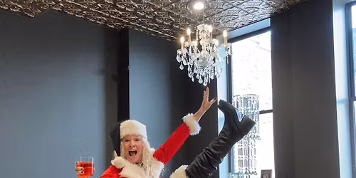 Shop, Sip & Santa Sock Hop!