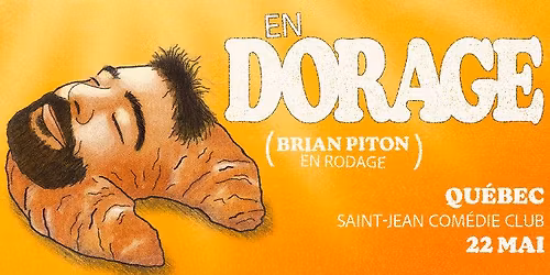 Brian Piton en dorage au Saint-Jean Com\u00e9die Club