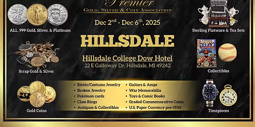 Hillsdale, MI FREE 5- Day Event