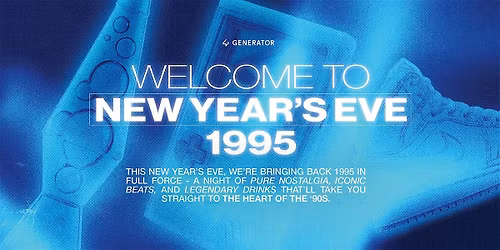 NEW YEARS EVE 1995 by GENERATOR