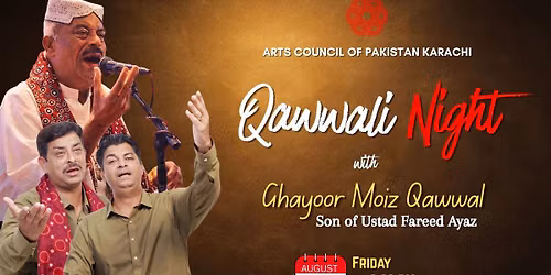 QAWWALI NIGHT ARTS COUNCIL KARACHI 