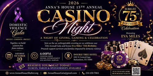 15TH ANNUAL DOMESTIC VIOLENCE GALA NIGHT