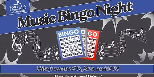 Music Bingo - 70s,80\u2019s & 90\u2019s - Fortress Fun Night! Part 2 Blacksburg!