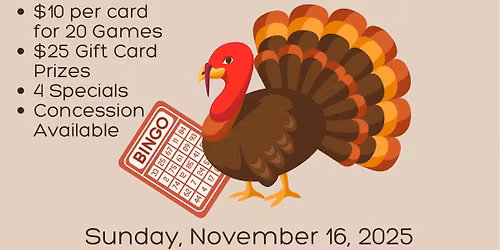 Thanksgiving Bingo 2025