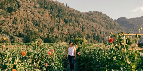 Farm-to-Table Dinner Experience at Rookie Blooms Flower Farm