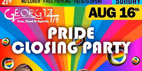 Pride Closing Party @ Georgjz419