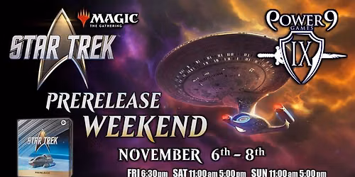 MTG: Star Trek Prerelease!