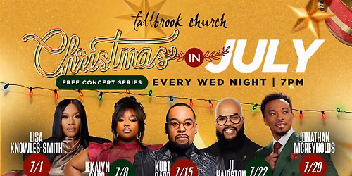 Fallbrook Christmas in July - Lisa Knowles-Smith