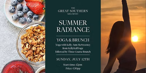 Yoga + Brunch at Great Southern Killarney with KellyKaliYoga