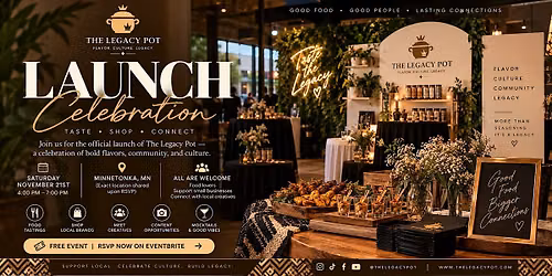 Taste the Legacy: The Legacy Pot Official Launch Celebration