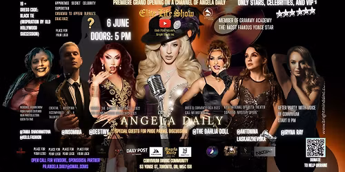 Grand Opening Premiere Elite Life Show by  Angela Daily