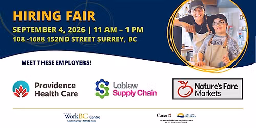 Hiring Event - South Surrey White Rock