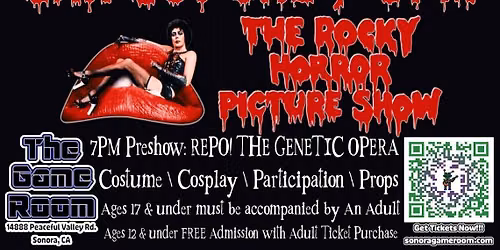 Cult Cinema Double Feature: Rocky Horror Picture Show\/Repo! The Genetic Opera