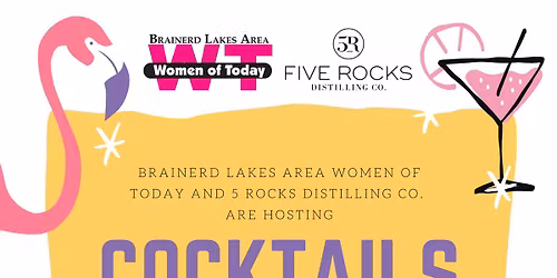 Cocktails for a Cause and Flamingo Kick Off Party