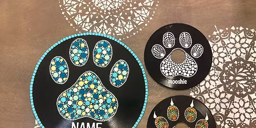 Paw Print Record Dot Art with Jenn 5\/26 @6pm
