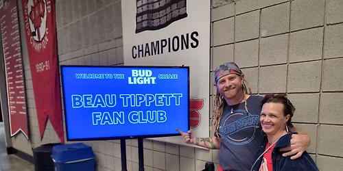 Beau Tippett Fan Club Hockey Night