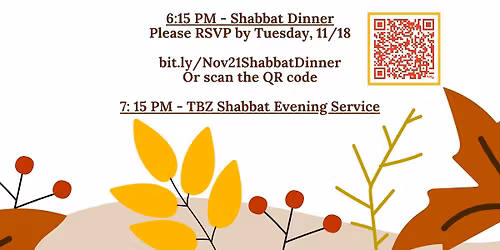 Family Shabbat and Dinner 11\/21